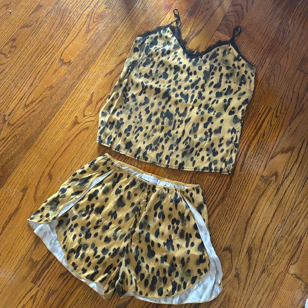 ANINE BING Silk Sleep Set XS